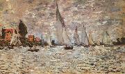 Claude Monet Regatta at Argenteuil USA oil painting reproduction